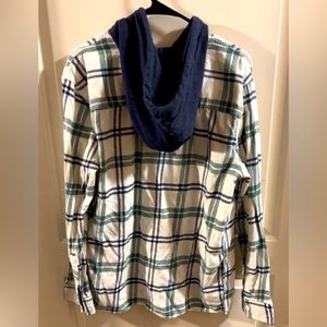 Aeropostal Mens Hoodie Flannel